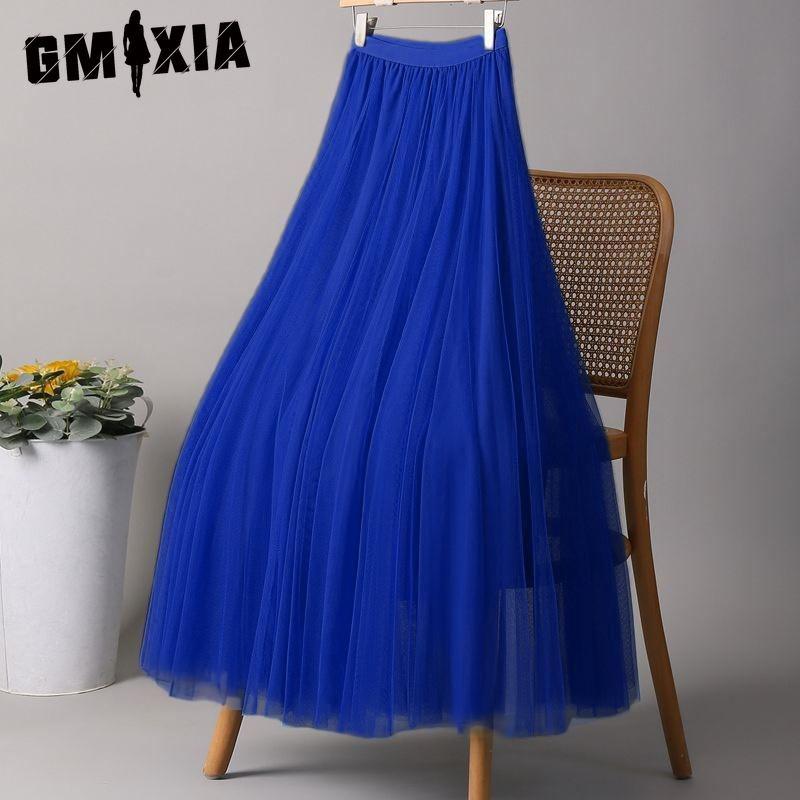 GMXIA 28 Colors Women's Fashion Casual Summer Spring Skirt