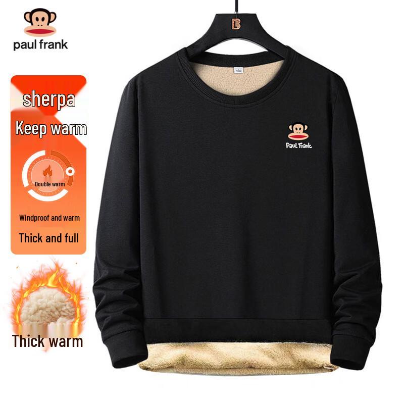 Paul Frank Men s Winter Fleece Pullover Sweatshirt L