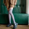 Women Thigh High Socks Over the Knee Socks Long Knee High Socks Casual Nylon High Stockings Long Tube Boot Stockings
