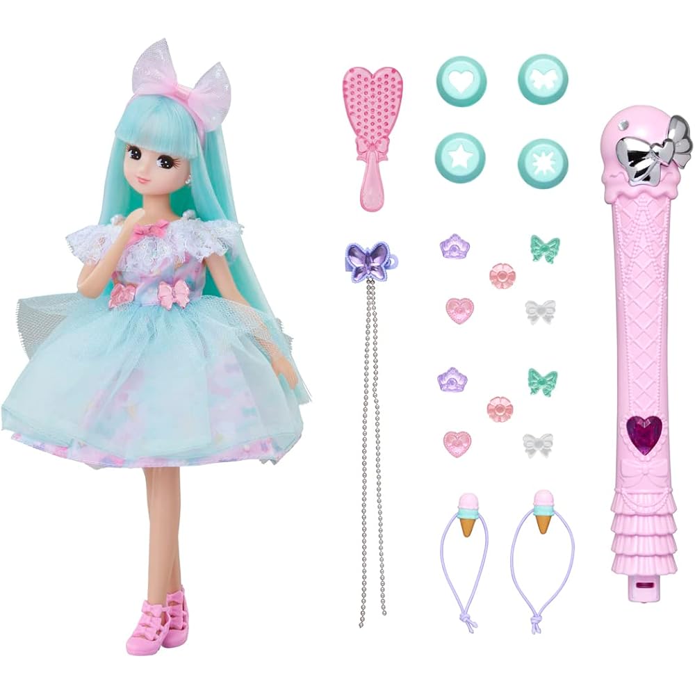 

Takara Tomy Licca Doll Gelato Color Change Edition 3+ Years Dress-Up Toy Certified Safe