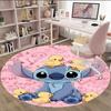 1pc S-Stitch1 Carpet, Round Rug, Comfortable, Suitable for Entryways, Living Rooms, Office, And Bedrooms, Christmas Decoration