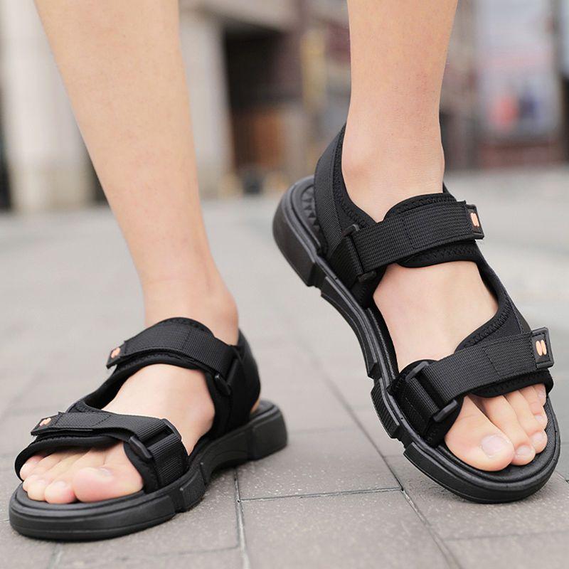 Men Sandals New Trend Wear Resistant Anti-slip Platform Sandals Deodorant New Trend All Wear Casual Slides Men