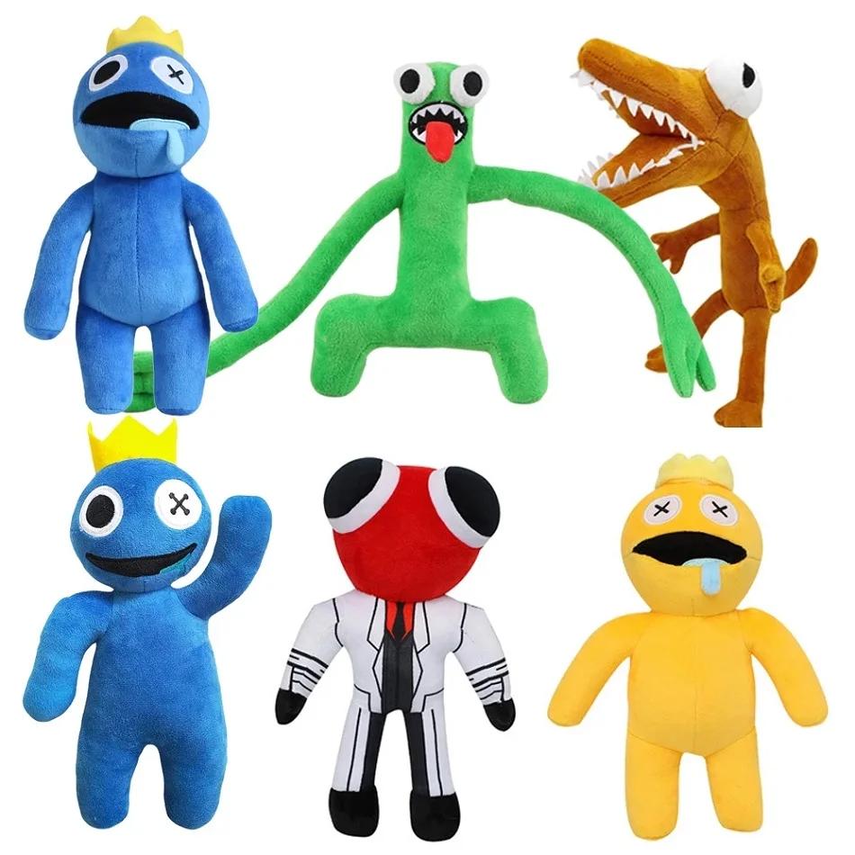 Regenbogen Freunde Kawaii Monster Plüschtier Stoffpuppe Cartoon Spielzeugpuppe Rollenspiel Weihnachtsgeschenk für Kinder