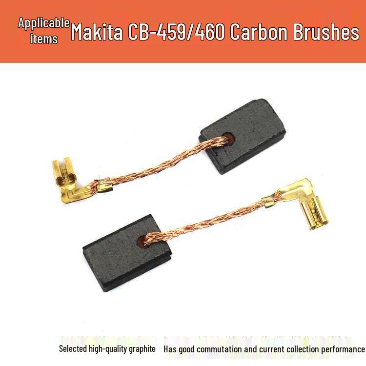 Compatible Carbon Brushes for Makita Angle Grinder Models GA4030, GA4031, GA0900, GA9506, M8700, M8701, CB-459, CB-460
