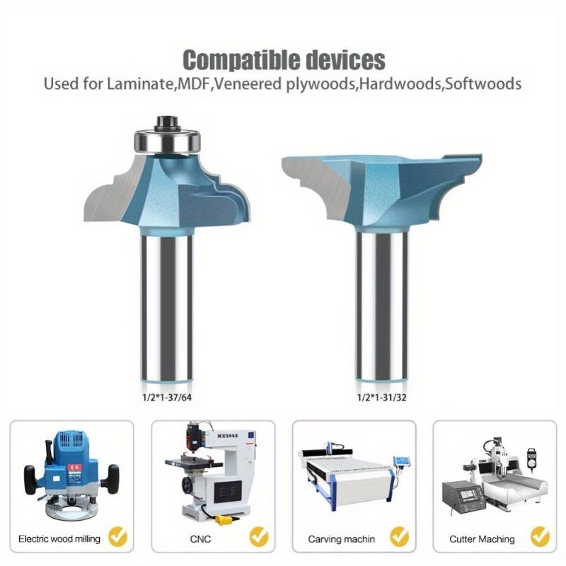 Tibetan Jump Table Female Knife Set Double R Line Knife Woodworking Milling Cutter Cabinet Door Jump Table Male and Female Tenon