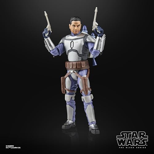 Hasbro Star Wars Star Wars Black Series Jango Fett, Star Wars: Attack of the Clones (Episode II) Premium Collectible 15cm Action Figure G2566, Authent