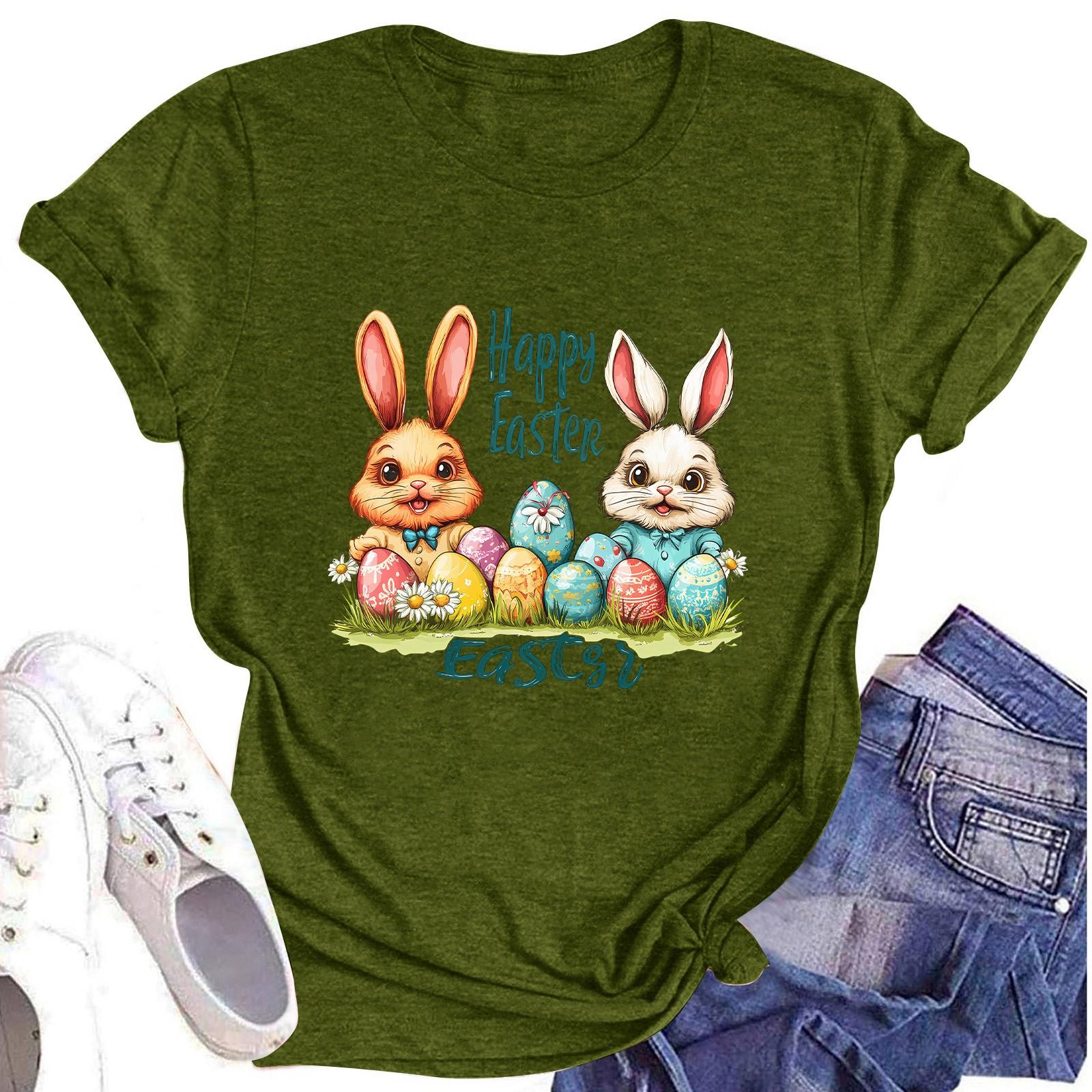 

Женский топ с круглым вырезом, повседневный принт, футболка с короткими рукавами M