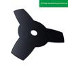 1Pcs 3 Teeth Brush Cutter Blade Quenched Steel Replacement Garden Tool Parts For Grass Trimmer Lawn Mower