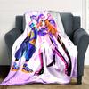 Colorful Fashion Friendship Flannel Blanket Super Soft Warm Cozy Blanket For Sofa Bed Office Travel Allseason Home Decor Gift