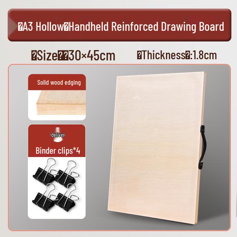A1/A2 Professional Solid Drawing Board for Engineering and Civil Design