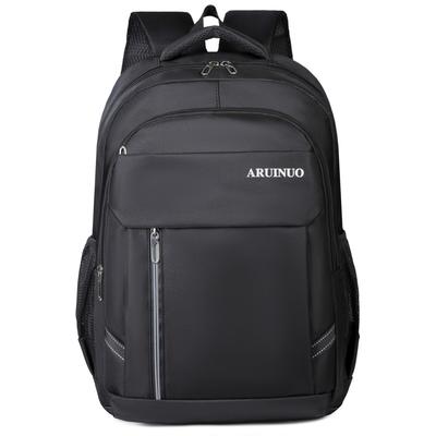 BMulti Pocket Backpack with Padded Straps and Front Zipper for School Commute or Daily Urban Use