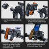Shockproof Phone Holder for Golf Carts, Bicycles, Motorcycles, and Mountain Bikes