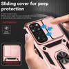 Armor Ring Bracket Push Phone Cases for Redmi 12 11 10 9 8 Pro Ma 9S Prime Poco X3 NFC X4 M4 12C 4G 5G 11 11T Cover
