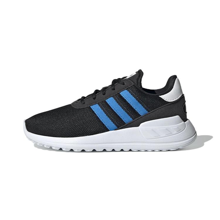 

Adidas Originals La Trainer Lite Abrasion Resistant Low top Kids Lifestyle Shoes Black White Blue GZ4284 28