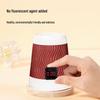 Deli 280ml Three-Layer Disposable Paper Cups