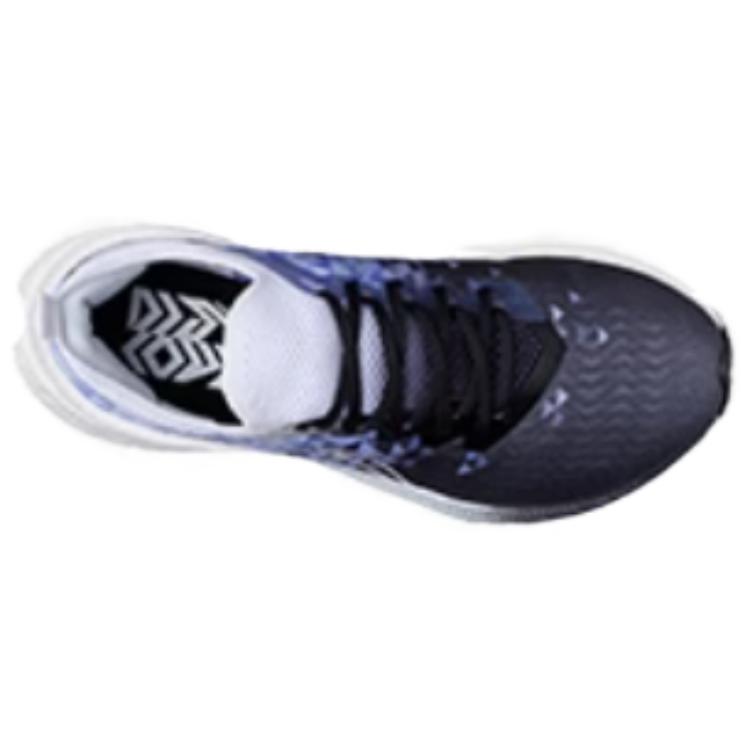 Li Ning Feidian Discovery One-Piece Woven Support Racing Breathable Rebound Support Low-Top Running Shoes Men Running Shoes Black Blue ARMR005-5