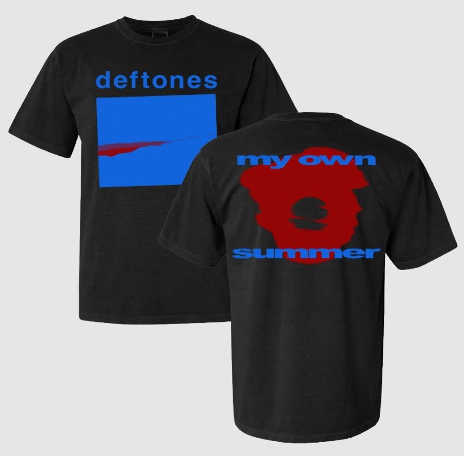 Deftones My Own Summer Футболка Размер S-5XL Репринт Унисекс Футболка XXXXL