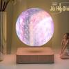 Magnetic Levitation 3D Galaxy Lamp: 14CM Starry Sky Atmosphere Ornament with Black Technology