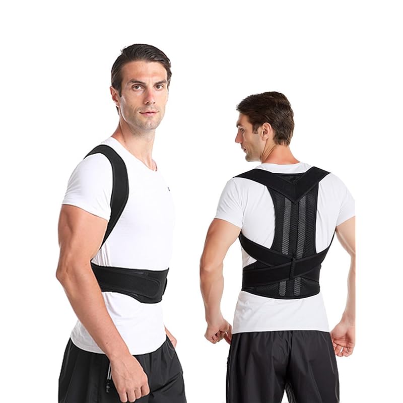 

LILIWER [Co-supervised by Japanese therapist] Posture supporter hunched back belt posture belt rolled shoulders spine spine back supporter elasticity