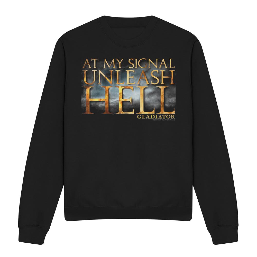 Gladiator Unisex Adult Unleash Hell Sweatshirt
