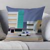 World Premium Printing Pillow Case Anti-dustmite Pillowcase Invisible zipper silky short plush Sofa cushion cover