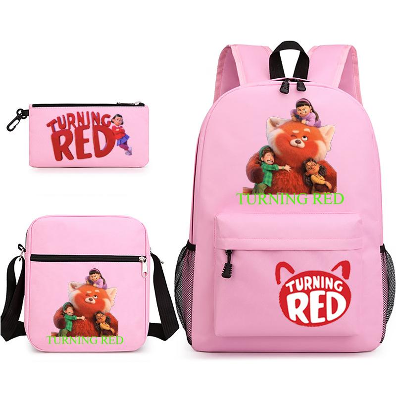 2022 Youth Metamorphosis 3 Sets/piece Laptop Backpack School Teen Girl Student Schoolbag