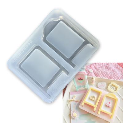 Flexible Silicone Jewelry Mold Epoxy Resin Mold for Earrings Signboard Pendants Decorative Keychains Making Mould