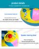 PVC Inflatable Children's Swim Ring with Canopy - Baby Water Toy Seat