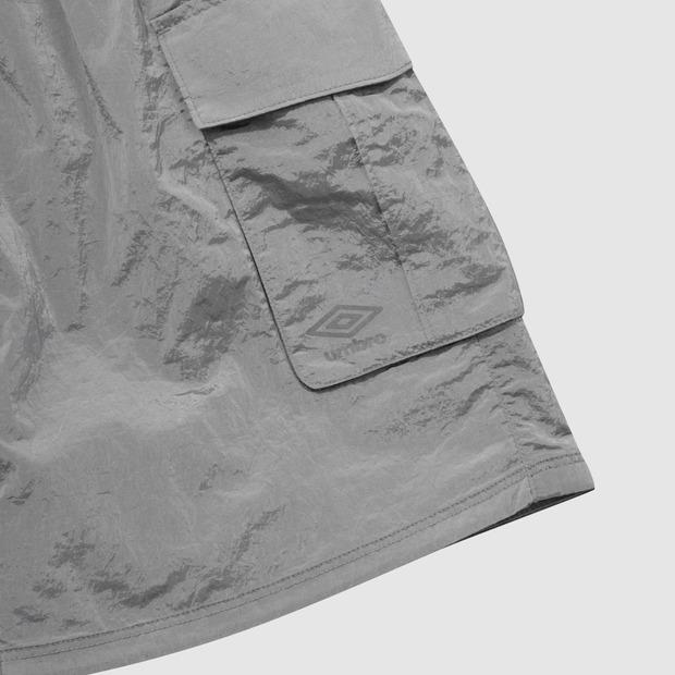 UMBRO Nylon Sparkle Women'S Skirt Shorts Silver (Uq322Chp78)