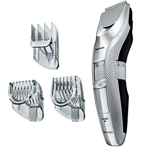 Panasonic hair cutter hair clipper two-block compatible rechargeable AC type silver tone ER-GC75-S