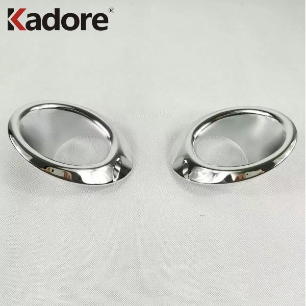 Fog Light Cover Trim For Honda Civic 2016 2017 2018 Sedan Chrome Front Rear Fog Lamp Eyebrow Bumper Lid Eyelid Trims Car Styling