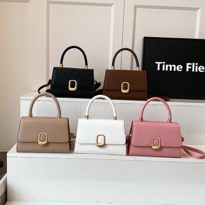 Nová Móda Niche Temperament Elegantní Kabelka Prémiová Textura Dojíždějící Všestranná Jednobarevná Taška přes Rameno Crossbody