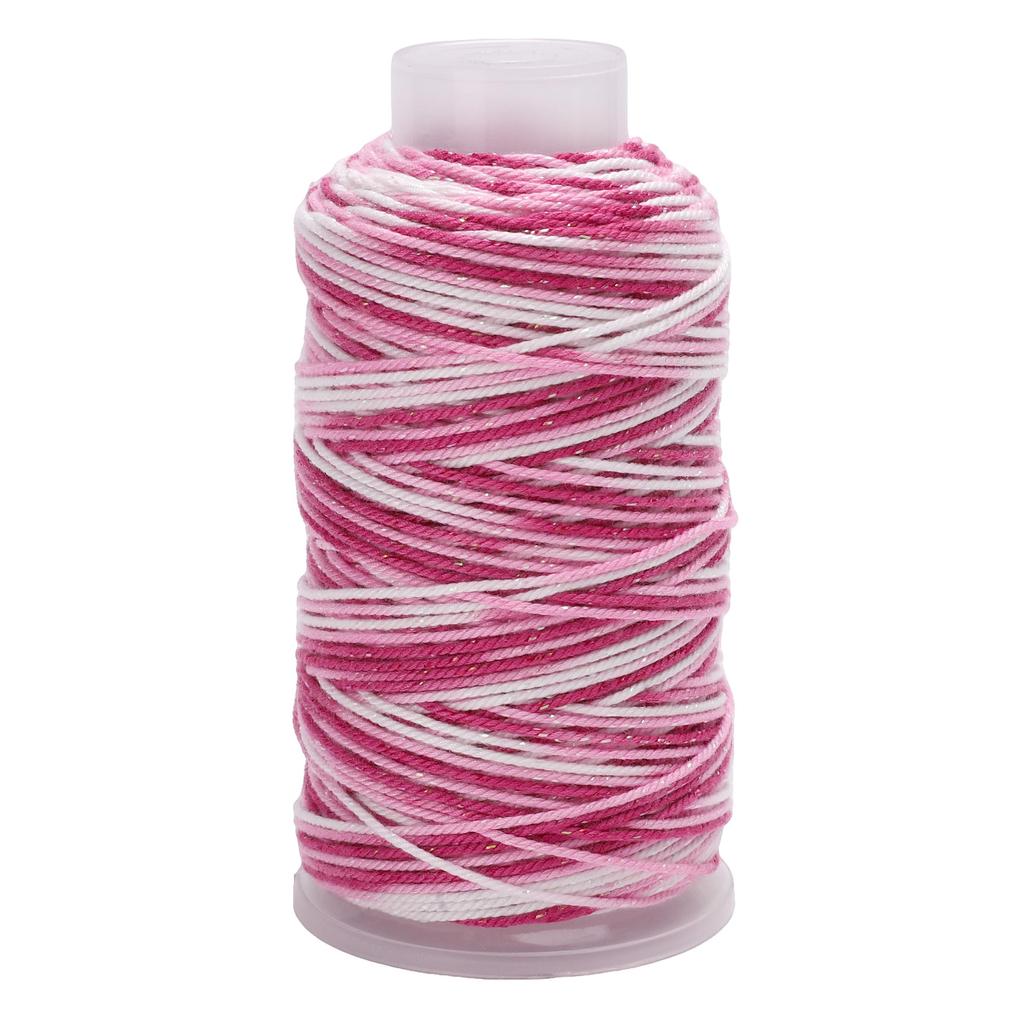 80Meter Polyester Cotton Thread Starry Sky Segment Dyeing Cord Sewing String DIY Handmade Accessories