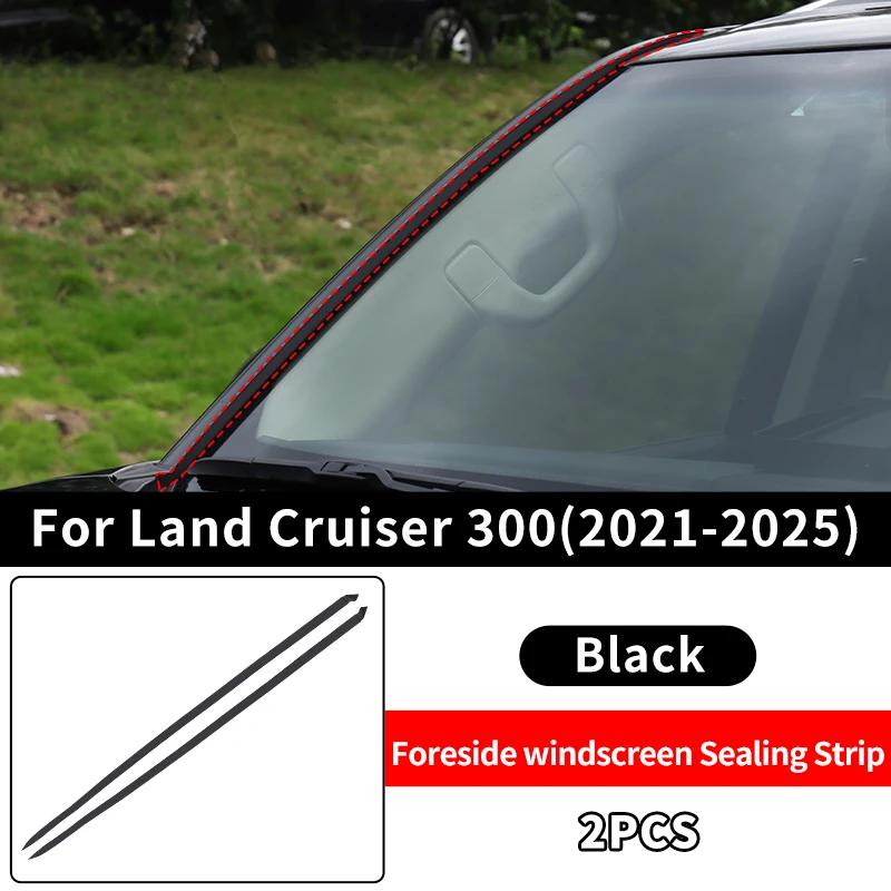 Front windshield sealing strip,For 2021-2026 Land Cruiser LC300,Lexus LX600 Sound insulation Dustproof Rubber strip Accessories