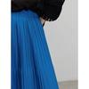 Chuyu Women's Pleated A-line Midi Skirt