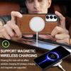 2 In 1 Magsafe Leather Phone Case For Samsung Galaxy A56 A36 A16 A15 A14 A34 A35 A55 A54 A53 A52 A17 Magnetic Card Holder Cover