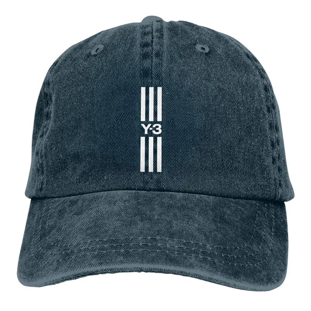 Sommerkappe Sonnenschirm 3Y-Area Hip Hop Kappen Yohjii-Yamamotoo Cowboyhut Schirmmütze Trucker Dad Hats