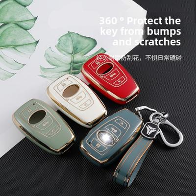 For Subaru Key Cover for Forester Outback Legacy XV Durable Car Key Case Protector with Shell Buckle
