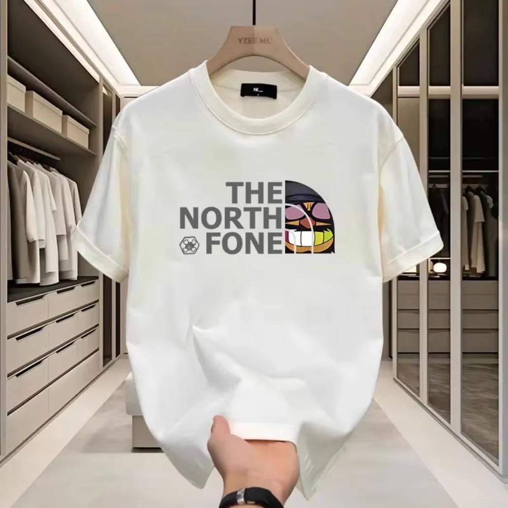 Fashion Trend Harajuku Men's Summer T-shirts Trendy Pure Cotton Short Sleeved Men and Women Oversized T-shirts Couple Outfit