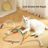 Cat Toys Interactive Molar Cotton Rope Toys Silvervine Cat Teaser Toy Clean Mouth Kitten Play Toy Pet Supplies Accessories