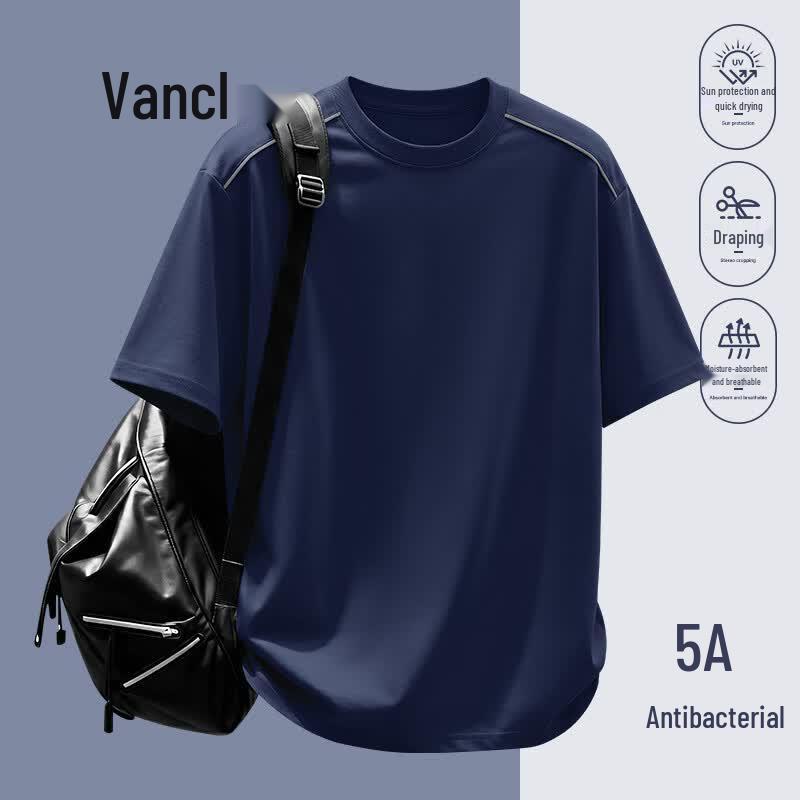 VANCL Men s Color Block Quick Dry T-shirt 2XL