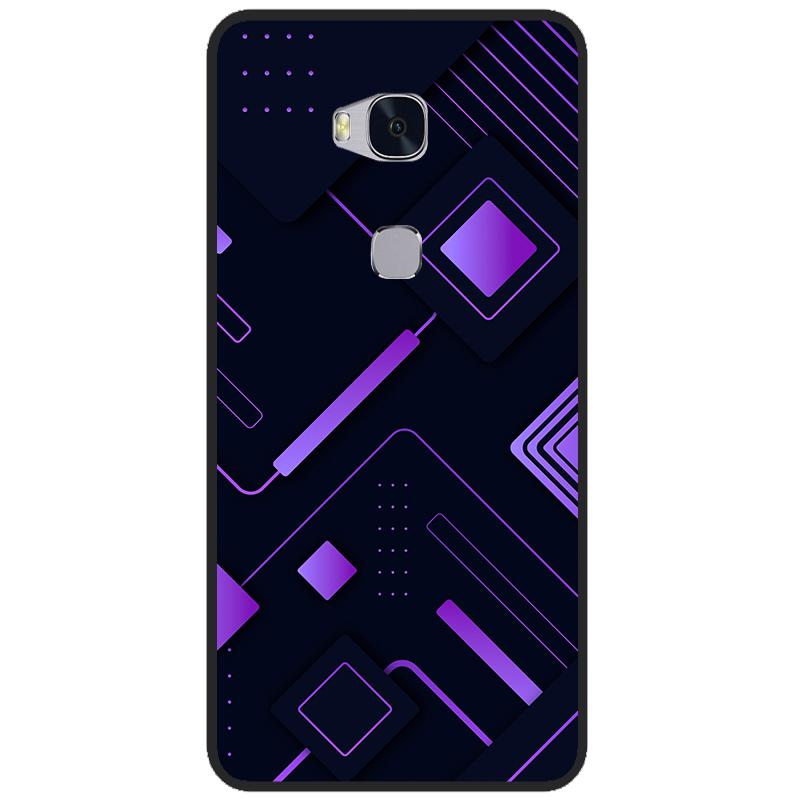 For Huawei GR5 2016 Honor 5X Phone Case Cute Silicone Case For Huawei Honor 5X 5 X Cover KIW-L21 5.5 " Soft TPU Protection Shell