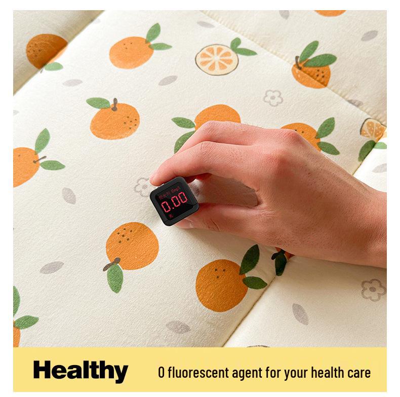 2025 A-Class Cloud Cotton Print Soft Mattress Pad & Quilt