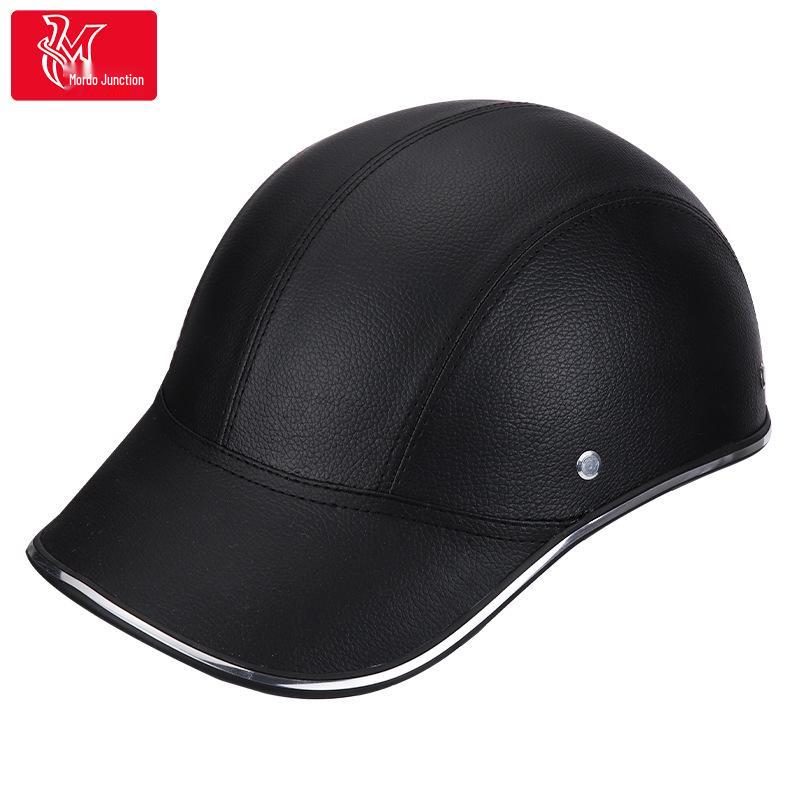 Unisex Retro Duckbill Electric Vehicle Summer Helmet | Sun-Protective, Lightweight Half Cap for Mopeds