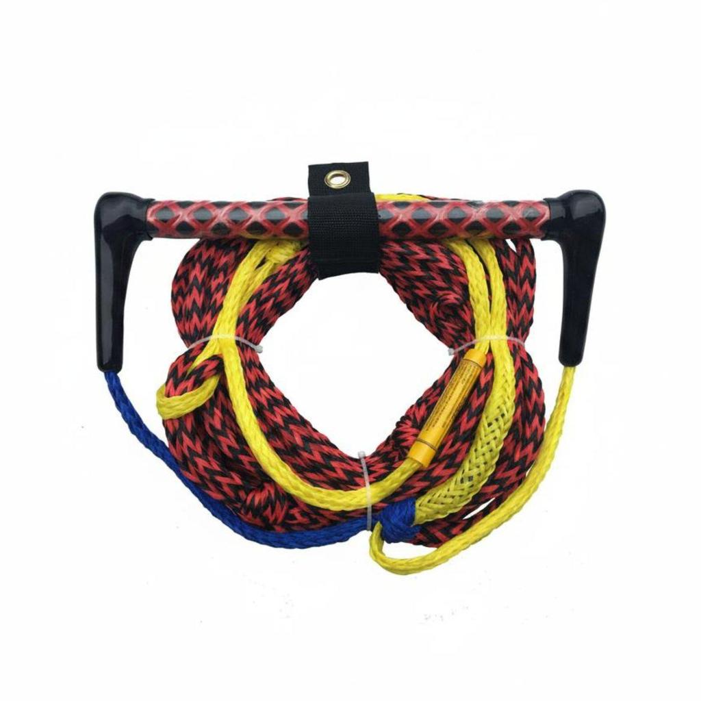 Anti Slip Handle Wakeboard Towing Line 75ft Rope for Boating Watersports and