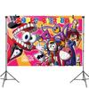 The Amazing Digital Circus Printing Design Background Fabric Kids Birthday Decor