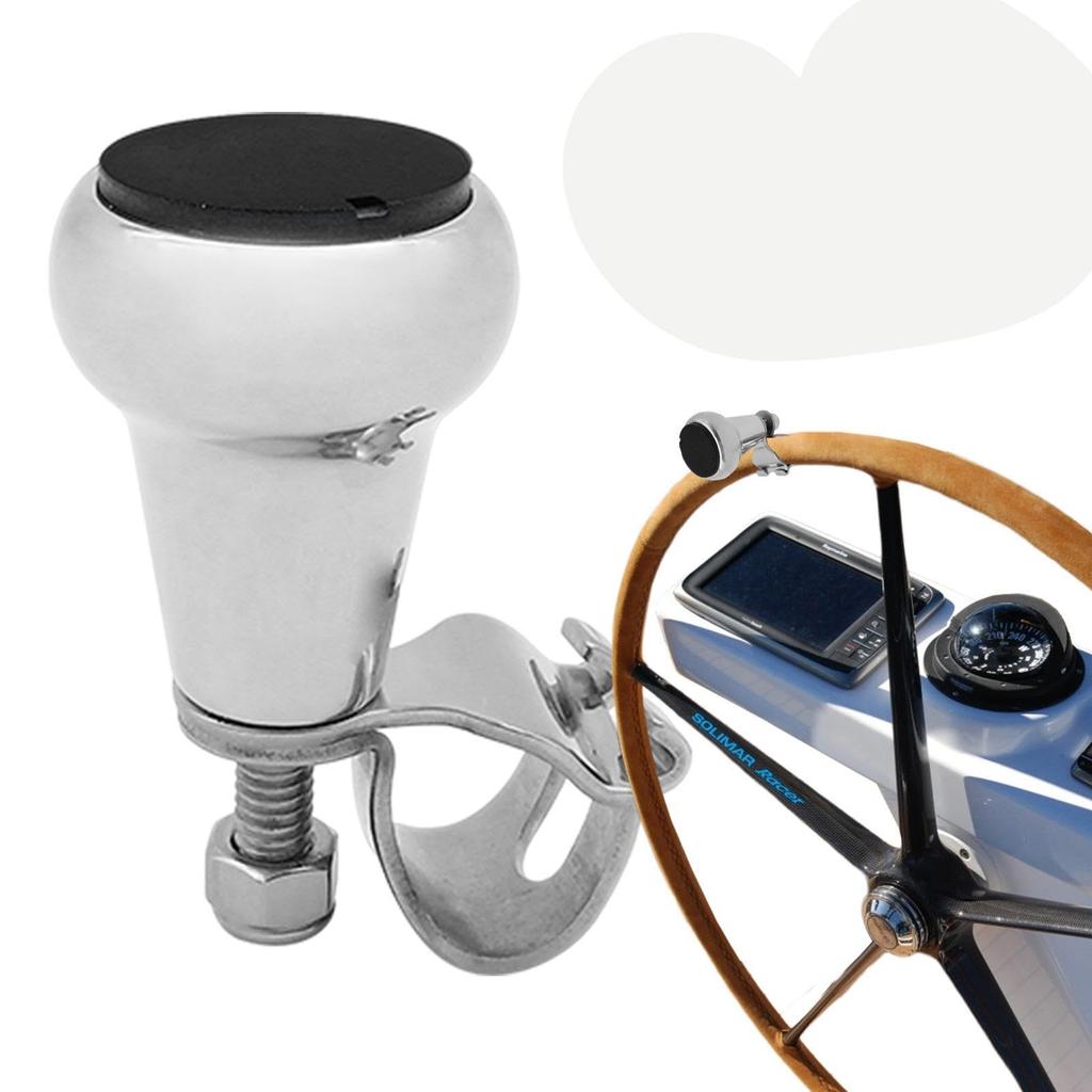 Ergonomic Grip Marine Accessories- Marine Steering Wheel Ball, Labor Saving Control Ball Steering Wheel