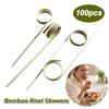 Disposable Bamboo Toothpick Picks Bamboo Knot Skewers Cocktail Toothpick  Cocktail Party