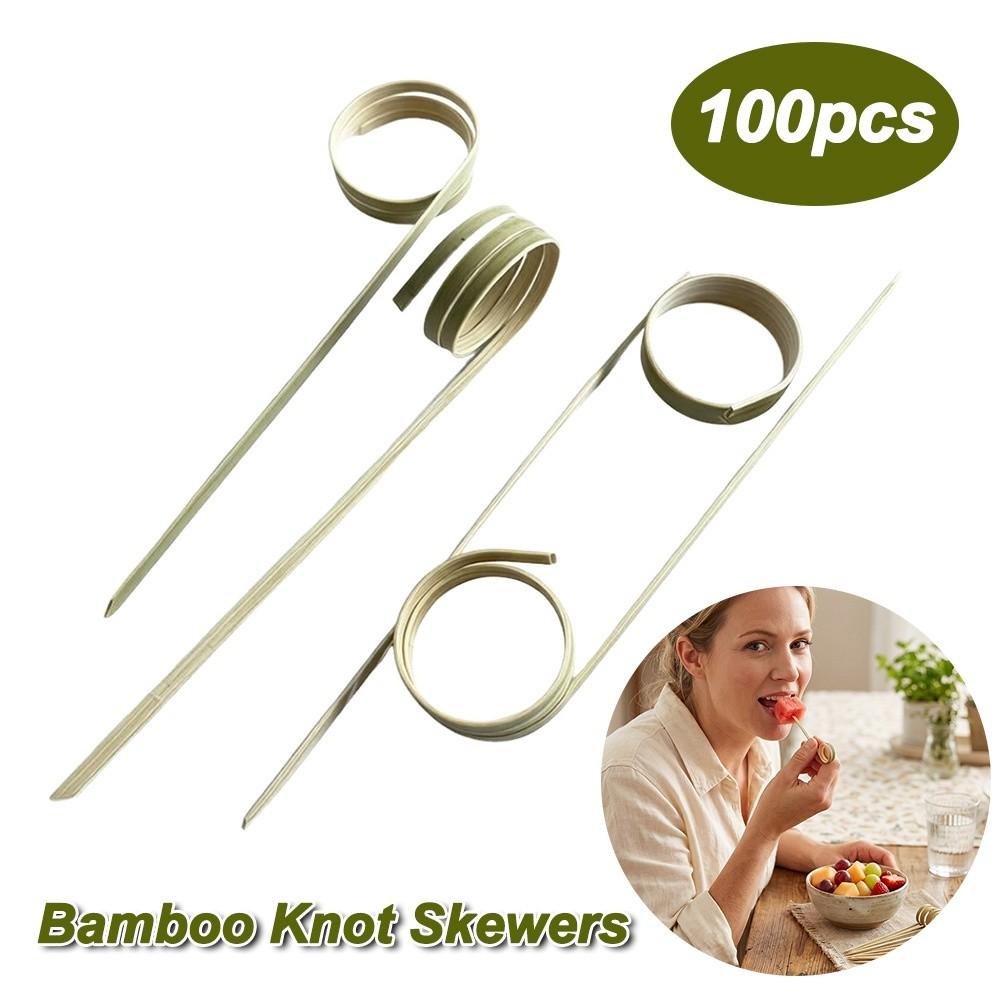 Disposable Bamboo Toothpick Picks Bamboo Knot Skewers Cocktail Toothpick Cocktail Party