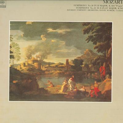 Disco LP RAFAEL KUBELIK, SINFÓNICA BÁVARA O - Mozart: Sinfonia Não. 38 "Praga" /  FCCA559 CBS SONY 1981 Japão Clássico Usado